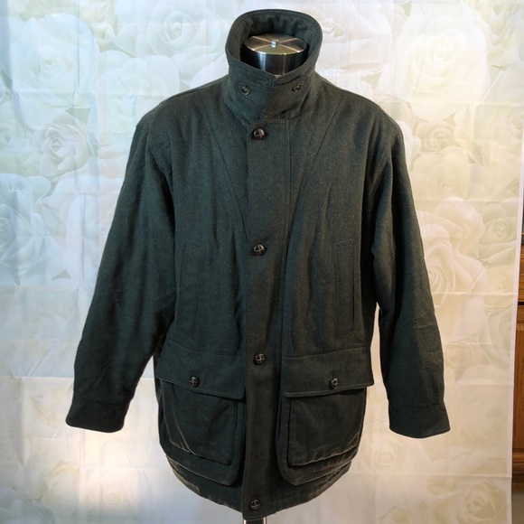 eich jagd Other - dark forest green wool blend heavy coat